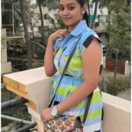 Gayathri Yuvraaj Instagram - Life has got all those twists and turns. You’ve got to hold on tight and off you go.”✌️ Outfit & handbag @falishasiddhu_