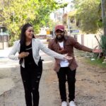 Gayathri Yuvraaj Instagram - 🤩Mayakirriye🤩 Wid @kalies_chittiboy Song #Mayakirriye Vocal @anirudhofficial @themugenrao @iamaathmika #mayakirriye #mugenrao #aathmika #anirudh #reels #reelsinstagram #reelsvideo #reelsinstagram #reelsindia #reelsinsta #reelitfeelit #reelit #reelsvideos