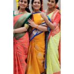 Gayathri Yuvraaj Instagram - Saree @imon_arte_boutique @janani_ashokkumar @monisha_c_s @laya.vaish ❤️❤️ #nini #nini2 #happygirls #❤️