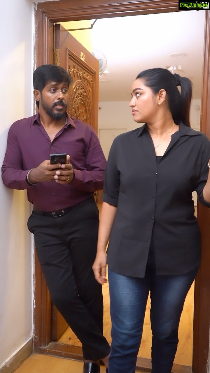 Gayathri Yuvraaj Instagram - #funreels 🤣🤣 @joshapp.tamil @officialjoshapp #joshmeinaaja