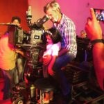Geetu Mohandas Instagram – Cinematographer and his assistant 😁