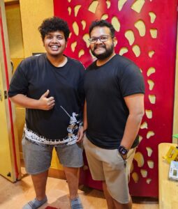 Ghibran Instagram - It was really cool making you sing bro!! Next time, let's do a biriyani song dedicated to all biriyani lovers like you and me😂 

 #irfansview @irfansview