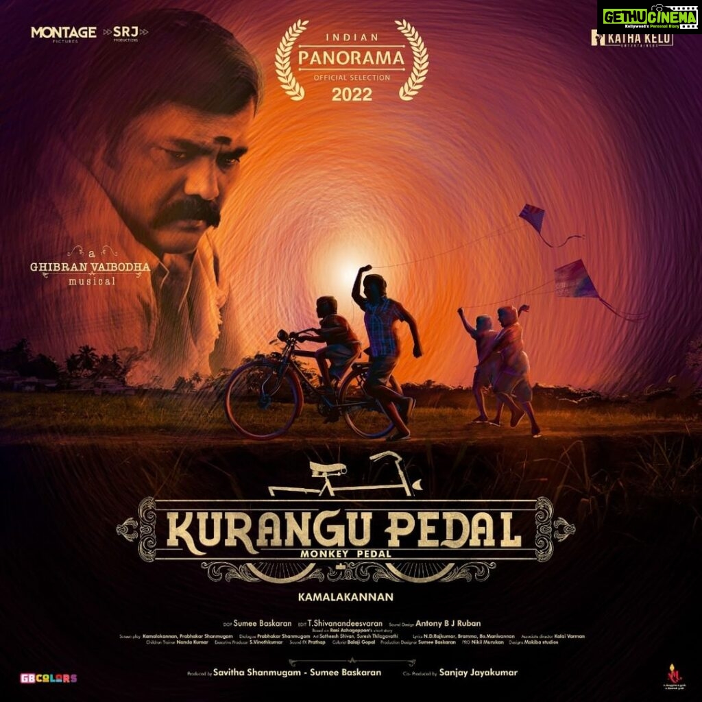 Ghibran Instagram - “#KURANGUPEDAL” Never thought 4 KIDS & A CYCLE will fill my heart with such joy, and remind me of my first bicycle as a small kid. No matter what you do, where you live or what you speak, #KuranguPedal will find a way to you heart. Loved every frame in this movie and felt the same excitement when I composed my first movie, #VaaagaiSoodaVaa. Strongly feel that “#KuranguPedal” will go down in history as one of the greatest works of art. Extremely happy to be a part of this humble yet remarkable film. Best wishes!! @sukameekannan @savithakps @Sanjayjayakuma7 @themontagemedia @productions_srj @kaaliactor @ghibranofficial @EditorShivaN @anthoruban @rasiazhaga