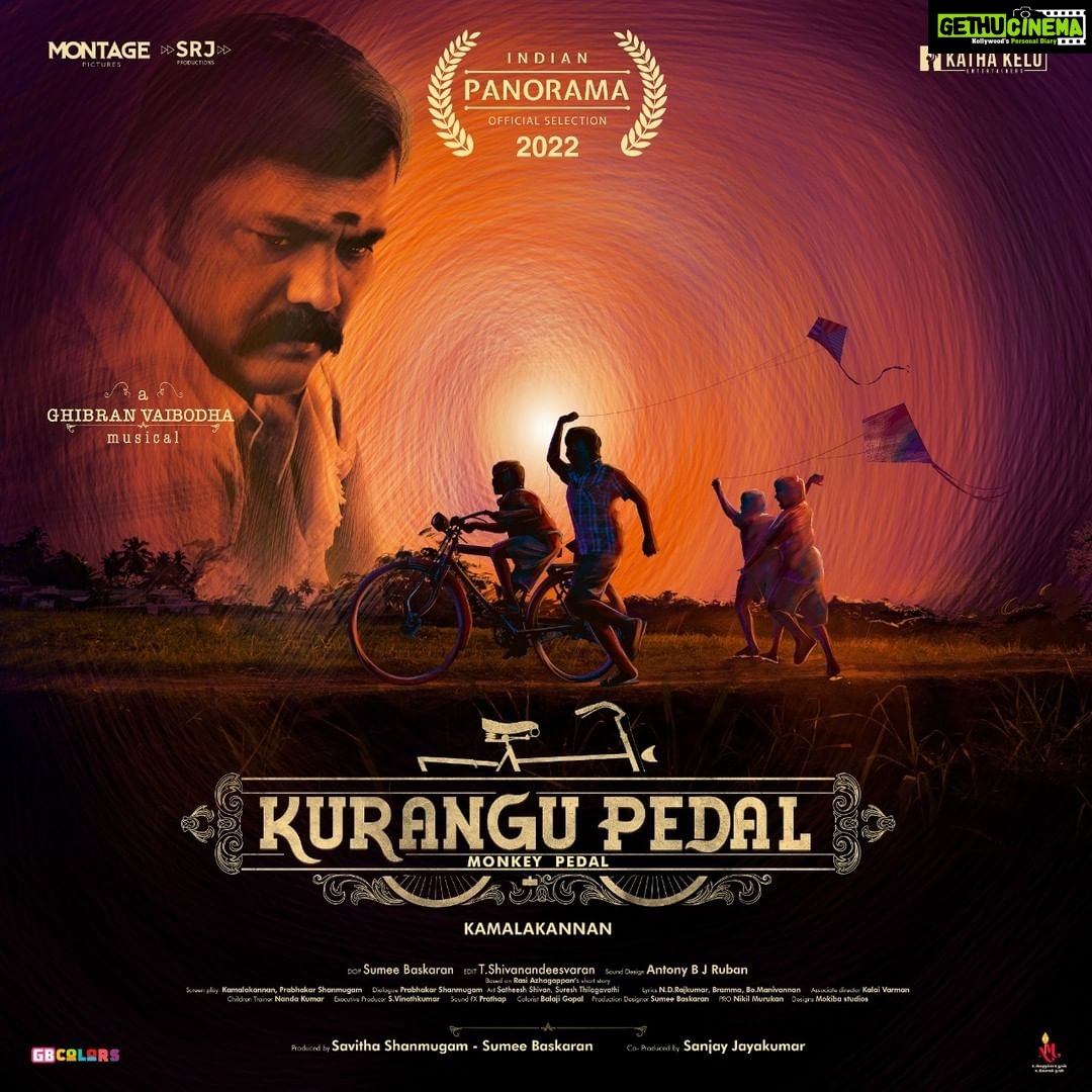 Ghibran Instagram - “#KURANGUPEDAL” Never thought 4 KIDS & A CYCLE will fill my heart with such joy, and remind me of my first bicycle as a small kid. No matter what you do, where you live or what you speak, #KuranguPedal will find a way to you heart. Loved every frame in this movie and felt the same excitement when I composed my first movie, #VaaagaiSoodaVaa. Strongly feel that “#KuranguPedal” will go down in history as one of the greatest works of art. Extremely happy to be a part of this humble yet remarkable film. Best wishes!! @sukameekannan @savithakps @Sanjayjayakuma7 @themontagemedia @productions_srj @kaaliactor @ghibranofficial @EditorShivaN @anthoruban @rasiazhaga