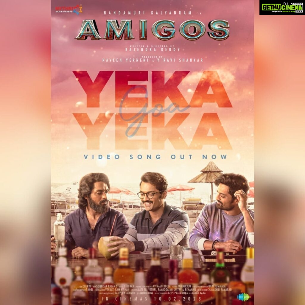 Ghibran Instagram - What is better than friendship? A friendship of 3 Doppelgangers 🧍♂️🧍♂️🧍♂️ #YekaYeka Full video Song from #Amigos out now ❤️ - https://youtu.be/3euERa2dmCE @NANDAMURIKALYAN @AshikaRanganath #RajendraReddy @GhibranOfficial #AnuragKulkarni @ramjowrites @MythriOfficial @saregamasouth
