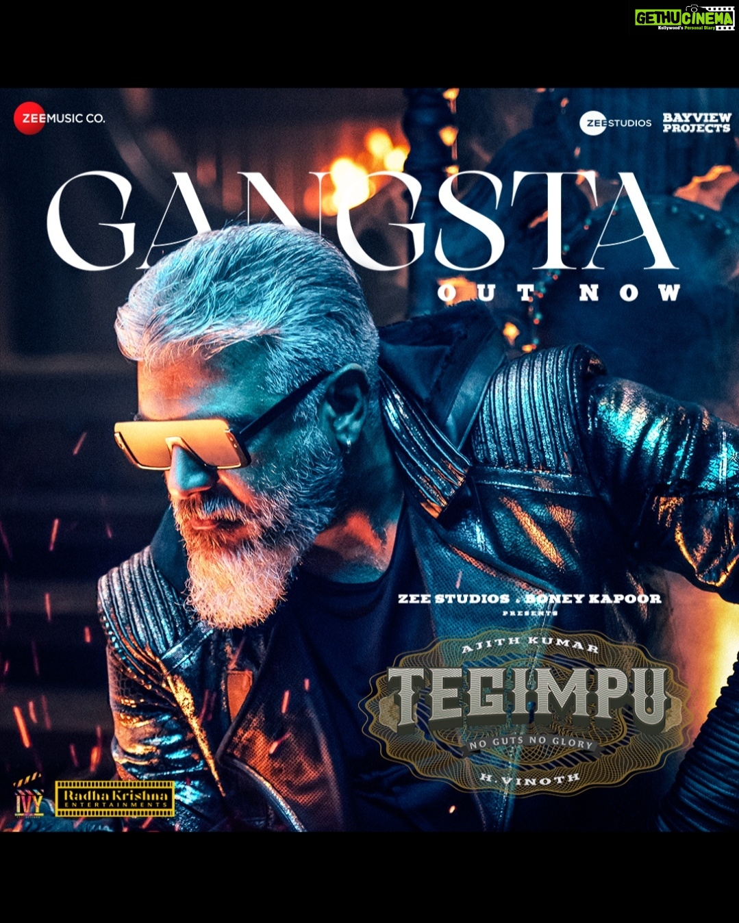 Ghibran - 9.4K Likes - #Gangsta all set to rule the internet once again š„ This time in Telugu!
https://zcu.io/9uEz
#ThunivuPongal #NoGutsNoGlory
#Ajithkumar #HVinoth
@boney.kapoor @zeestudiosofficial @bayviewprojectsllp @redgiantmovies_ @kalaignartvofficial @netflix_in @romeopicturesoffl @mynameisraahul @sureshchandraaoffl @manju.warrier #NiravShah @ghibranofficial @shabirmusic @vaisaghh #Milan @master_supremesundar @vijayvelukutty_ #Kalyan @anuvardhan @premkumaractor #MSenthil @suthanvfx #CSethu #SameerPandit @anand.kumar.1238 @gopiprasannaa @gm_sundar_ @prorekha @donechannel1 @lyca_productions @sreegokulammoviesofficial @whitecarpetfilms #Radhakrishnaen @ivyproductions9 #VenkatUpputuri @innamuri8888 @zmcsouth @thunivuthefilm