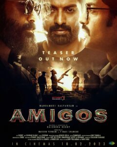 Ghibran Instagram - A tale of 3 Doppelgangers and one  fascinating world 🔥

#AmigosTeaser out now 💥
- https://youtu.be/18874_PSQY4

#Amigos In cinemas from Feb 10th 🔥

@NANDAMURIKALYAN @AshikaRanganath #RajendraReddy @GhibranOfficial @MythriOfficial @saregamasouth