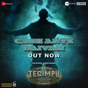 Ghibran Instagram - Money is power! #CashAnteDaivam out now
http://bit.ly/CashAnteDaivam

Tegimpu AP and TS release by Radha krishnaen @IVYProductions9.

#Tegimpu #NoGutsNoGlory

#Ajithkumar #HVinoth @boney.kapoor @zeestudiosofficial @bayviewprojectsllp @whitecarpetfilms #Radhakrishnaen @ivyproductions9  #VenkatUpputuri @innamuri8888 @sureshchandraaoffl @manju.warrier #NiravShah @ghibranofficial #Milan @master_supremesundar @vijayvelukutty_ #Kalyan @anuvardhan @premkumaractor #MSenthil @suthanvfx #CSethu #SameerPandit @anand.kumar.1238 @gopiprasannaa @gm_sundar_ @prorekha @donechannel1 @zmcsouth