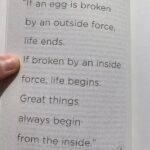 Ghibran Instagram - Great things always begin from the inside. #dailythoughts #motivation