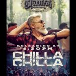 Ghibran Instagram - The song will be released at 6:30 PM. Are you ready? #ChillaChilla #Thunivu #NoGutsNoGlory 🎙️@anirudhofficial 🖊️ @vaisaghh #Ajithkumar #HVinoth @boney.kapoor @zeestudiosofficial @udhay_stalin @bayviewprojectsllp @redgiantmovies_ @Kalaignartvofficial @netflix_in @RomeoPicturesoffl @sureshchandraaoffl #NiravShah @ghibranofficial @anirudhofficial #Milan @master_supremesundar @vijayvelukutty_ #Kalyan @anuvardhan @premkumaractor #MSenthil @suthanvfx #CSethu #SameerPandit @vaisaghh @anand.kumar.1238 @gopiprasannaa @ProRekha @DoneChannel1 @lyca_productions @zmcsouth @thunivuthefilm