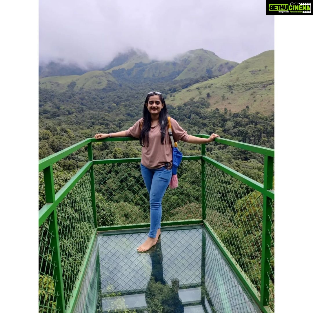 Gopika Anil Instagram - . Go where you feel the most alive ❣️ . #pictureoftheday #pic #story #mylife #travel #happiness #blessed #mine #imeandmyself #selflove #selflesslove #travelpartner #wayanad #mountains #hills #lovenature #nature #tentagram #900kandi #ecopark #love #laugh #peace #live #letlive #throwback 900 Kandi Eco Park