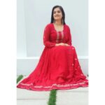 Gopika Anil Instagram - . Be imperfectly real, it's perfectly rare ! . Thankyou @_anufathima__ @reeja_thaha for designing me this beautiful red salwar ♥️ @evanshi_designs ♥️ Earing @evanshi_jewellers ♥️ . Pc @__keerthana_anil__ 😘 . #red #reddress #loveforred #salwar #evanshi #myattire #designed #redislove #boutique #live #letlive #picoftheday #pictureoftheday