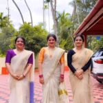Gopika Anil Instagram - . Onam 2022 🥰❤️ @shafna.nizam ❤️ @__keerthana_anil__ ❤️ . Vc- @sajinsajin_ 👽 .