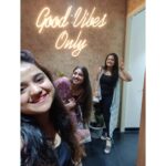 Gopika Anil Instagram – .
Yaayyyy !!!
Just good vibes only when these gals are around !😘😘
@__keerthana_anil__ 
@anshithaanji_official