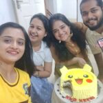 Gopika Anil Instagram – .
These people always makes our life and special days wonderful ♥️
Missing some 😔
Thankyou so much for coming 
@niranjansuraj 
@arya_o 
@shyama.o 
.
#family #friendlikefamily #always #forever #familyfriends #celebration #birthday