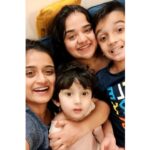 Gopika Anil Instagram – .
With my babies ♥️♥️♥️😘😘😘
@__keerthana_anil__ ♥️
@sid_art2021 ♥️
#akkubaby
.
#niecelove #bangalore #cutestpeople #love