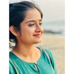 Gopika Anil Instagram - . Be kind with the person you are becoming ♥️💫 . Pc- @chithira_rose_mathew 😘 . #bekind #selflove #selflesslove #sunset #beach #goodvibes #instagramer #pictureoftheday #candid #photography #blessed #grateful #live #letlive