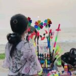 Gopika Anil Instagram - Ocean air & salty hair ⛱️♥️ . Vc @arungraghavan . #saltyhair #oceanair #beachvibes #beach #kozhikode #eveningsbelike #kadal #beachday #outings #calicut #loveforbeaches