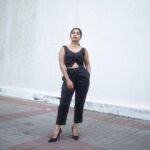 Gouri G Kishan Instagram - Felt like a bawse woman 😎 @keepitstylish_by_ammu • @styledbyammu • @solace_thelabel @makeup_by_mariyaaa • @premsampaul Kochi, India