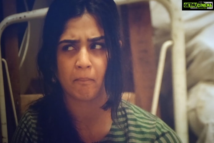 Gouri G Kishan Instagram - Different degrees of Nithya 🫠 Giving my best intense look Vs. My ultimate pling face. Truly, an actor goes through it all, only to finally get the shot right 🤌 #Beginning releasing tomorrow! Go book your tickets now 😉