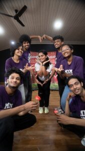 Gouri G Kishan Instagram - The new choreography work of team MMM “Anuraga Sundhari’ from the movie “Anuragam”, take a look at @gourigkofficial dancing with team MMM in our MMM DANCE FAM tee. 🎥✂️ @albert_will.i.am 👕 @thetriplemstore Go watch the full video of Anuraga Sundhari on sathyamvideos youtube channel !!! #Anuragam In theatres May 5th !!! @shahad_k_muhammad @aswin_official @premachandranag @sudhishpilla @gauthamvasudevmenon @johnyantonyofficial @im_sureshgopi @lijopaul_editor @joel__johns_ @im_moozi @gourigkofficial @ranjithkg @devayani_raajakumaran @sheela @lenaasmagazine @durgakrishnaartist @pattambimanikandan @sudheesh_actor @anees.nadodi @harrisdesom @sanoop_changanassery @sujith_c_s @amalchandra409 @yellow_tooths @eggwhitevtx @sync.cinema @dony_prakuzhy @titto_p_thankachen @manumanjith_s @satyamcinemas @lakshminathcreations @tince.varghese @vaisakh_c_ #myselfandmymoves #mmm #mmmdancefam #mmmchoreography #reelswithmmm #dancewithmmm #Anuragam #AnuragamMovie #Aswin Jose #Shahad #BilalMoozi #GouriGKishan #GouthamVasudevMenon #JohnyAntony #JoelJohns #LakshminathCreation #SatyamCinemas#malayalammovie