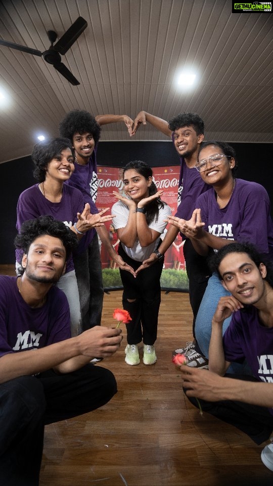 Gouri G Kishan Instagram - The new choreography work of team MMM “Anuraga Sundhari’ from the movie “Anuragam”, take a look at @gourigkofficial dancing with team MMM in our MMM DANCE FAM tee. 🎥✂️ @albert_will.i.am 👕 @thetriplemstore Go watch the full video of Anuraga Sundhari on sathyamvideos youtube channel !!! #Anuragam In theatres May 5th !!! @shahad_k_muhammad @aswin_official @premachandranag @sudhishpilla @gauthamvasudevmenon @johnyantonyofficial @im_sureshgopi @lijopaul_editor @joel__johns_ @im_moozi @gourigkofficial @ranjithkg @devayani_raajakumaran @sheela @lenaasmagazine @durgakrishnaartist @pattambimanikandan @sudheesh_actor @anees.nadodi @harrisdesom @sanoop_changanassery @sujith_c_s @amalchandra409 @yellow_tooths @eggwhitevtx @sync.cinema @dony_prakuzhy @titto_p_thankachen @manumanjith_s @satyamcinemas @lakshminathcreations @tince.varghese @vaisakh_c_ #myselfandmymoves #mmm #mmmdancefam #mmmchoreography #reelswithmmm #dancewithmmm #Anuragam #AnuragamMovie #Aswin Jose #Shahad #BilalMoozi #GouriGKishan #GouthamVasudevMenon #JohnyAntony #JoelJohns #LakshminathCreation #SatyamCinemas#malayalammovie