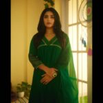 Gouri G Kishan Instagram - जिया लागे ना 🍃🌥️ Styled by @styyledbyjoe @joe_elize_joy Photography @adwaithshine Outfit @pastelsdesignstudio MUAH @makeup_by_shibinantony Kochi, India