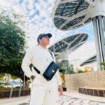 Grace Antony Instagram - Who’s looking 🐡 . . . . . . #travel #travelphotography #solar #selfie #travealone #graceantony #expocity #dubaiexpo Expo 2020 Dubai