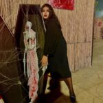 Grace Antony Instagram - In the Halloween spirit 💀🎃 . . . . #halloween #dubainight #graceantony #halloweencostume