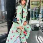 Grace Antony Instagram - Just like flowers 🌷 . . . Wearing @dr_salva_arshad__ . #graceantony #dubai #dubailifestyle #style Dubai UAE