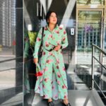 Grace Antony Instagram - Just like flowers 🌷 . . . Wearing @dr_salva_arshad__ . #graceantony #dubai #dubailifestyle #style Dubai UAE