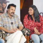 Grace Antony Instagram - Grateful ✨ Thank you so much Mammooka,,love you so so much ♥️❤️‍🔥 @mammootty @rorschachmovieofficial @mammoottykampany . Mua &hair @jo_makeup_artist Wearing @episode_c_cube__