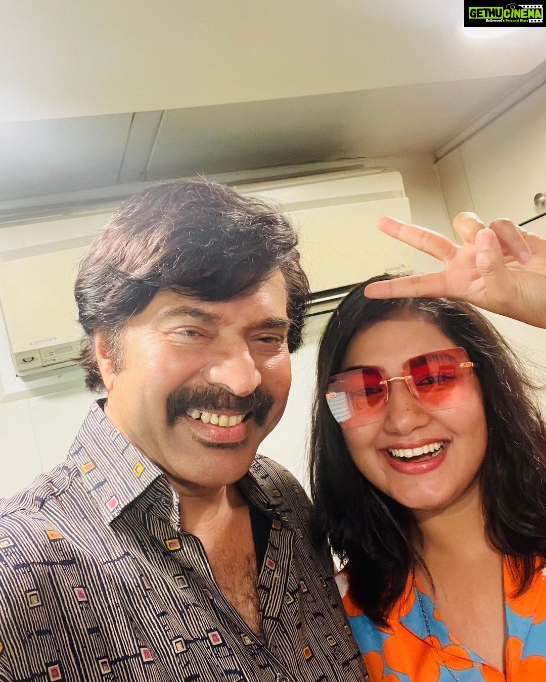 Grace Antony Instagram - Happiest Birthday Mammooka ❤️❤️ Love you so much ☺️ @mammootty . . . #ourikka #ourmammotty #mammootty #megastar #birthday #alwaysyoung