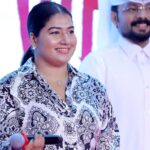 Grace Antony Instagram – @rorschachmovieofficial promotions ✨🤍 with @mammootty @george.mammootty @samad_truth @mammoottykampany @sharaf_u_dheen Delma Mall Abudhabi