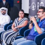 Grace Antony Instagram – Dubai @rorschachmovieofficial promotions. 🤍✨✨With @mammootty @sharaf_u_dheen @george.mammootty @mammoottykampany @iamantojoseph @samad_truth @truthglobalfilms
