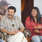 Grace Antony Instagram - Grateful ✨ Thank you so much Mammooka,,love you so so much ♥️❤️‍🔥 @mammootty @rorschachmovieofficial @mammoottykampany . Mua &hair @jo_makeup_artist Wearing @episode_c_cube__