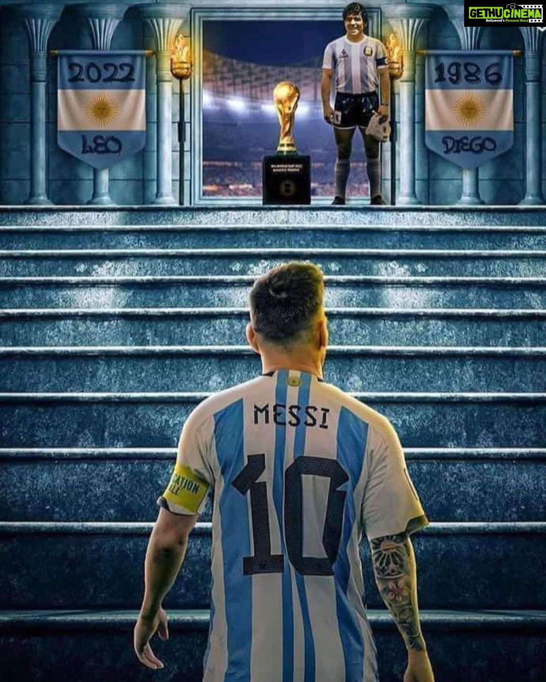 Grace Antony Instagram - The Unstoppable 10🇦🇷 ⚽️ @leomessi @fifaworldcup #vamosargentina . . . #leomessi #leo #worldcup #fifaworldcup2022 #fifa #qatar