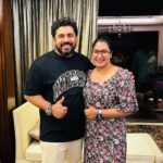Grace Antony Instagram - Entho evideyoh oru 🔩🫥 @nivinpaulyactor @saturday_night_movie #promotion #nivinpauly #graceantony