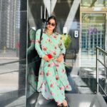 Grace Antony Instagram - Just like flowers 🌷 . . . Wearing @dr_salva_arshad__ . #graceantony #dubai #dubailifestyle #style Dubai UAE