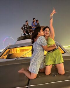 Grace Antony Instagram - Happiest Birthday love ❤️ 
@_saniya_iyappan_ 
.
.
#happybirthday #birthdaygirl #saniyaiyappan #graceantony