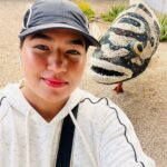 Grace Antony Instagram - Who’s looking 🐡 . . . . . . #travel #travelphotography #solar #selfie #travealone #graceantony #expocity #dubaiexpo Expo 2020 Dubai