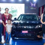 Gul Panag Instagram - Really happy to handover Mahindra’s 1st Electric SUV – XUV400 to Cdr. Vijendra Singh today at the Smart City India Expo. He and his family are excited to adopt the Electrifying Future. One key reason for them to opt for an EV is to work towards a greener future by making eco-friendly savings on their CO2 emissions. Car buyers are ready to do their bit for the environment by shifting to EVs, which have zero tailpipe emissions, and will ultimately help save our environment from smog and climate change. And of course an EV is cheaper to run when compared to its ICE counter part( 80p- ₹1 per km vs ₹10 per km) The XUV400 is the first EV SUV from Mahindra to feature the Electrifying Copper Twin Peaks, giving it a distinctive presence on the road. It is powered by a high capacity 39.4 kWh lithium-ion battery, delivering an anxiety-free range of 456 kilometres. The all-electric XUV400 has the fastest acceleration in the non-luxury segment; 0-100 kmph in a mere 8.3 seconds, top speed of 150 kmph. The XUV400 is 4200 mm long and boasts a wheelbase of 2600 mm, which offers its occupants not only excellent cabin space and legroom to luxuriate in but also best-in-class boot space of 378 litres/418 litres (up to roof). The XUV400 is designed and engineered for car buyers looking to join the electric revolution. The Smart Cities India Expo reflects India’s emerging modernization and development landscape. Since its inception in 2015, Smart Cities India Expo has been spearheading the movement towards, pragmatic global solutions for the wellbeing of all citizens. Mahindra’s association at the expo with the XUV400 showcases its commitment towards achieving carbon neutrality by 2040. #MahindraXUV400 #XUV400 #WeFunWeFastWeElectric #500thXUV400 Pragati Maidan