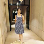 Gul Panag Instagram - The last few weeks have been beyond hectic, and I’m truly grateful that my work has had me doing very diverse things from speaker engagements to brand promotions, promoting running with sewa, to my acting assignments and more. But it has meant a lot of travel. And the pressure of juggling my personal and professional life has taken a toll. So I was delighted when @amanbagh invited me to spend a the weekend with them. This is just what the 3 of us needed. Quality time as a family. Unwinding and relaxing. 260 odd kilometres from Delhi, depending on where in NCR one is, is the stunning Aman Bagh. The journey takes about 4 hours- most of it on 6 lane highways first the EPE/WPE and then the newly inaugurated Delhi Vadodara Highway. The car was on cruise control for 3 hours! At Dausa, one gets on to the State Highway and 45 min later is Aman Bagh. The perfect weekend getaway!! Nestled in a narrow valley in the Aravallis and in the buffer zone of the Sariska National park, Aman Bagh is a beautiful property! A quick cup of tea in the courtyard and we went to our lovely room featuring a pool. Nihal was super excited, both at the sight of the pool and with the lagurs lounging near by. Dinner was back in the courtyard with live music - Rajasthani folk of course! The stars, the date trees and the silhouette of the Aravalis , made for a beautiful evening. #weekendvibes #minibreak #weekendgetaway @amanbagh #amanbagh #AmanResorts #thespiritofaman Amanbagh