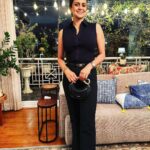 Gul Panag Instagram - I’ve been dying to wear this stunning belt and bag from @anitadongre every since I got it ( after seeing it on the lovely @diamirzaofficial ). I had put this outfit on a hanger ( it takes me a hell of a lot of planning to put an ensemble together, #IYKYN ) for a surprise party I was to attend. Which didn’t happen. 💁🏻‍♀️ So, finally got a chance to wear it the other day, and had to ask @albeegupta for a photo. Because you know there’s nothing worse than putting yourself together, and not capturing it! Both the belt and bag are vegan leather. And so finely crafted . Anita’s commitment to sustainability is something I have witnessed firsthand over the years. Whether it’s sourcing organic cotton from marginalised cotton growers in Telangana , to supporting artisans across the country to be pushing the envelope on animal friendly accessories . And she practices what he preaches. For over a decade now, I cannot recall Anita carrying a leather bag. And on one of our catch ups over lazy lunches , she spoke of how she admired Stella, McCartney, and how one day she would like to do something similar in terms of accessories. And here we are .😀 I’m so, so proud to have known you over the years and to be able to call you my friend. You’re are a role model @unpluggedanita . ❤️ And yes, our lazy lunch is now overdue.