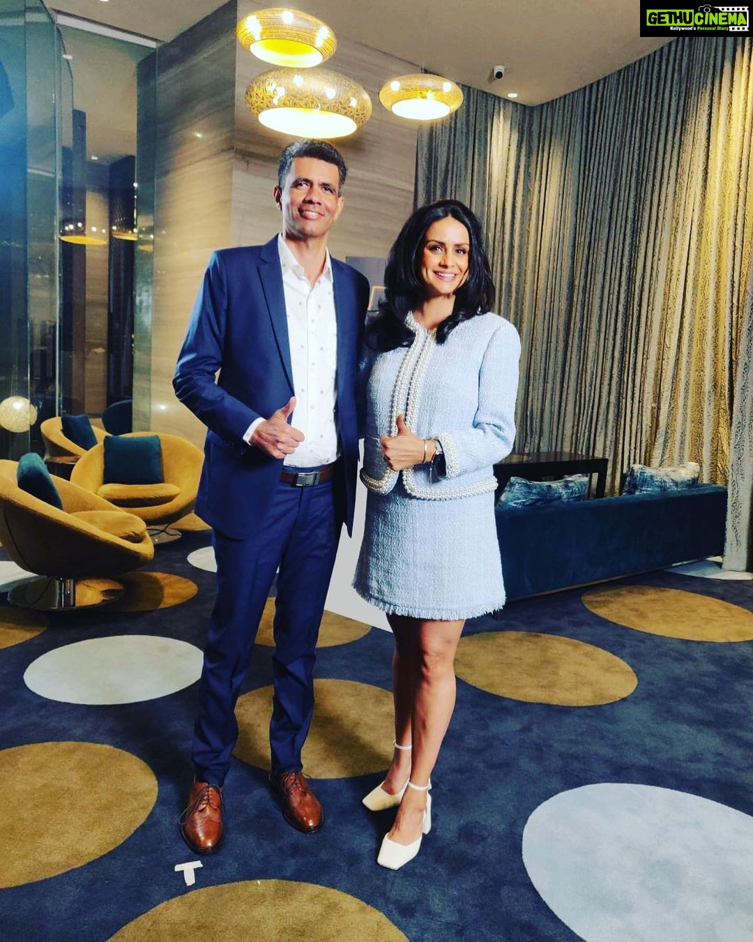 Gul Panag Instagram - One the greatest gifts of being on this jury has been @rayomandbanajee ‘s friend ship. Met him through the jury meet, got to know him over the years and I can say with confidence that there are very few people like him. 7 times National Formula Racing champion, he’s quite something to watch on the track. And my Nihal loves the Donuts he makes, not the eating kind.😅 He’s been my driver coach, mentor and friend. Also sounding board. And despite the fact that he’s so accomplished he doesn’t talk down to me.😅 Or anyone for that matter. After a successful racing career, continues to spot, train and mentor young talent . His team @rayoracing is one of the best performing teams today. And he cleans up pretty well.🥰