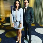 Gul Panag Instagram - How it’s going. This is what Sid calls my Presidential look, (where he is my running mate. Before which is he said , it was my Pan Am flight attendant look.) Whatever he may say, I couldn’t be more proud of my friend today. 😀 “If you can make one heap of all your winnings And risk it on one turn of pitch-and-toss, “ And WIN! Give up a brand, you had built from scratch, and the legacy that came with it, to make a new beginning, take the risk, and win. I’m so proud to be your friend and be a small part of the big dream you created. Firstly, congratulations on a very successful first ever @ackodrive Awards. To be able to pull in some many wonderful folks across every single OEM, speaks volumes of your credibility and the regard that the industry and the fraternity has for you. Here’s to more and more and more success. . . . . . . #TOTM #ackodrive #theonethatmatters Outfit: @katespadeny Jewellery: @katespadeny Pr agency: @id8mediasolutions Stylist: @stylebyvanshiika Pullman New Delhi Aerocity