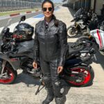 Gul Panag Instagram - Day 2 Bike Day. #juryduty #ackodrive #totm #theonethatmatters #reelsinstagram #reels #reel #reelitfeelit #reelsvideo #reelit #gulpanag #trendingreels #trending #biker #bikerchick