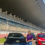 Gul Panag Instagram - gotta watch out for the pros! @adityaracing @rayomandbanajee At the #ACKODriveAwards #TOTM . . . . #carenthusiasts #carsofinstagram #luxurycars #bestcars #carstagram