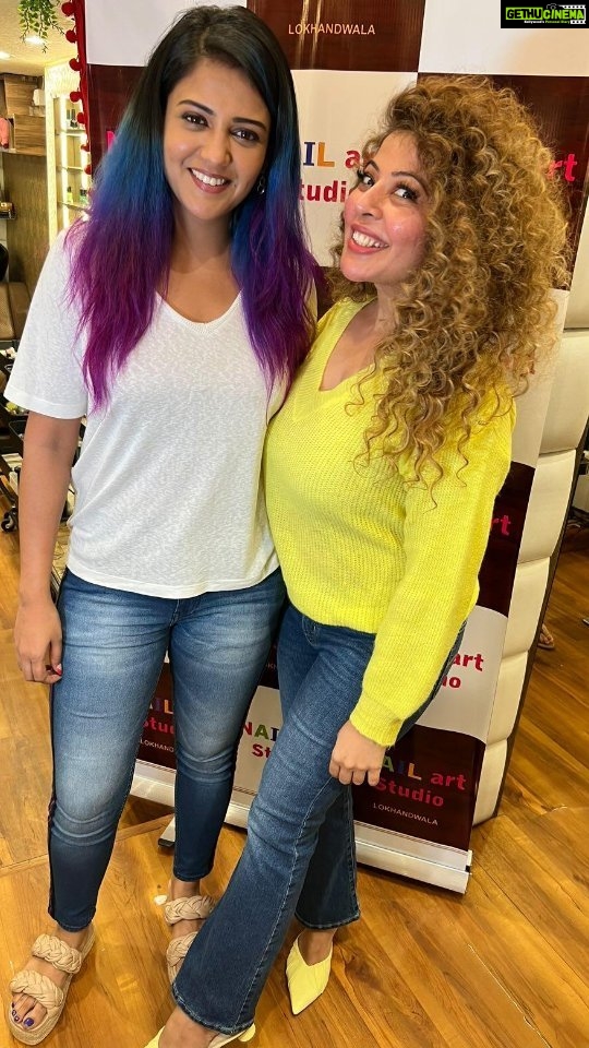 Gulki Joshi Instagram - On the Occasion Of Natonal Nail Day 2023 (5th May ) @tellyreporter in an exclusive session with beautiful @gulki_joshi Aka Haseena Malik π₯π of Maddam Sir talks about Nail Art Designs, Extensions, Hacks, Manicure as she was pampered at our Nail Art Studio β€οΈβ€οΈ Vc : @tellyreporter π― . . . #trending #nails #reelitfeelit #love #gulkijoshi #rajshreemore #nailart #studio #lokhamdwala #nails #extensions #instagood #instagram