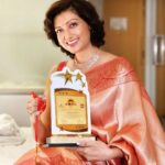 Hamsa Nandini Instagram - Deeply honoured to receive the NTR legendary national award for my contribution to Telugu cinema. NTR garu continues to be an inspiration to me and countless others in the industry. 🙏 . #ntrcentenarycelebrations #swanstories Hyderabad